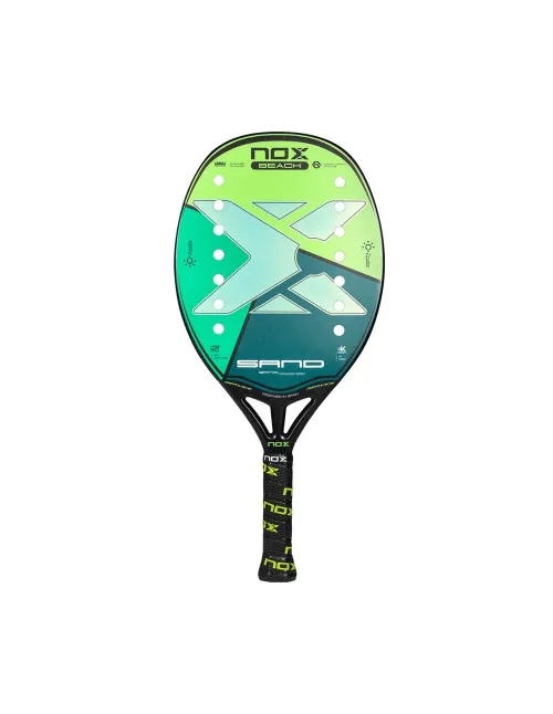 Pala Beach Tennis Nox Advanced Sand Green Pbeadvsa122 | Ofertas de pádel